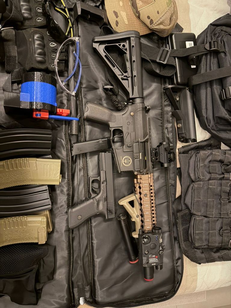 🔥 KIT AIRSOFT COMPLETO – PRONTO PRA JOGO! 🔥